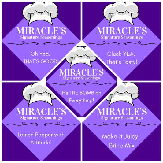 Chef Miracle's Flavor Explosion Bundle!